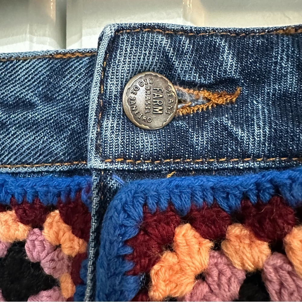 FARM Rio Colorful Crochet Women Shorts - Picture 5 of 9
